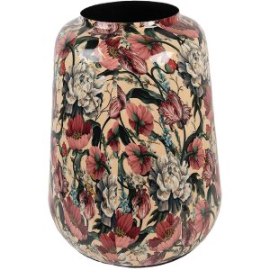 Clayre & Eef 66382 Vaso decorativo Beige-Rosa...