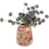 Clayre & Eef 66385 Decorazione Vaso Rosa Grigio 35x52 cm