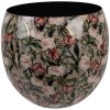 Vaso decorativo Clayre & Eef 66386 Ø 28x25 cm Grigio Rosa