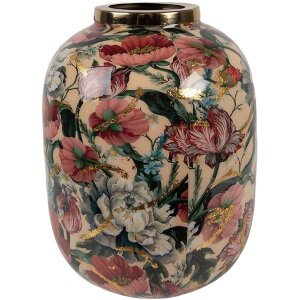 Clayre & Eef 66390 Vaso Decorativo Ø 17x22 cm...