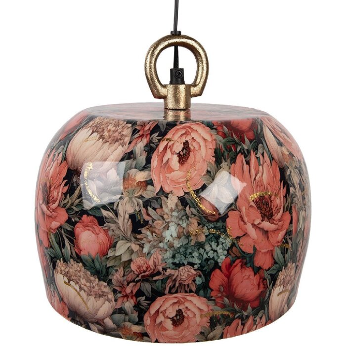 Clayre & Eef 6LMP819 Lampada a sospensione Ø 26x25 cm E27 max 25W