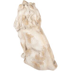 Decorazione Leone Clayre & Eef 5MG0080 50x30x62 cm Beige, Marrone