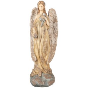 Decorazione Angelo Clayre & Eef 28x22x71 cm 5MG0083