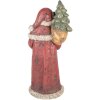 Decorazione Babbo Natale Clayre & Eef 5MG0091 35x28x83 cm