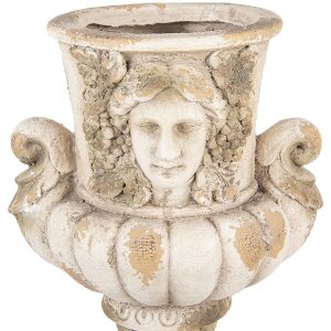 Vaso decorativo Clayre & Eef 6MG0136 Beige-Marrone...