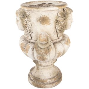 Vaso decorativo Clayre & Eef 6MG0136 Beige-Marrone 36x38x50 cm