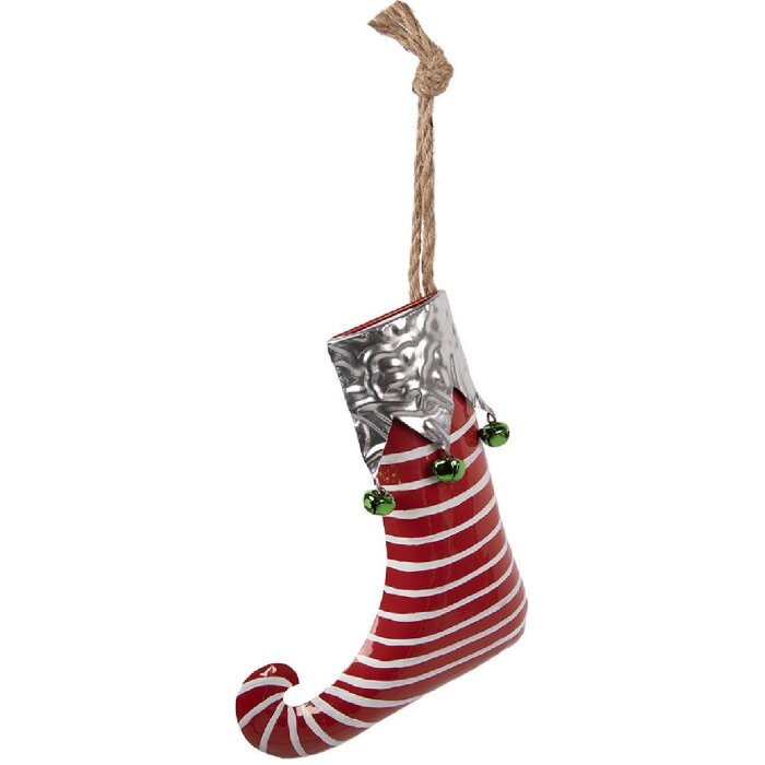 Calza decorativa natalizia Clayre & Eef 6Y5927 21x4x26 cm