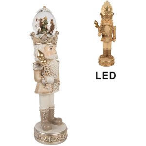 Clayre & Eef Decorazione Schiaccianoci con LED...