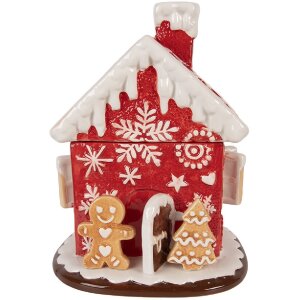 Clayre & Eef Barattolo con coperchio 22x28 cm