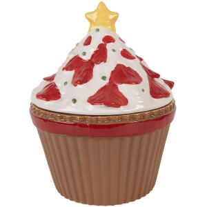 Contenitore per alimenti Clayre & Eef 6CE2230 con coperchio 18x16x20 cm