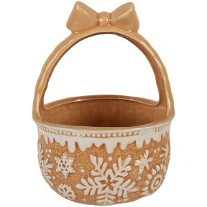 Cesto in ceramica Clayre & Eef Ø 15x21 cm...