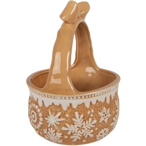 Cesto in ceramica Clayre & Eef Ø 15x21 cm...