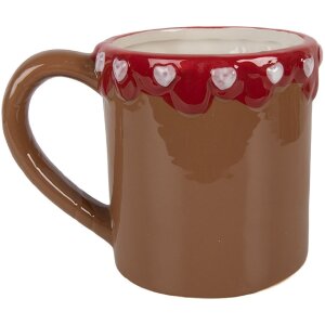 Clayre & Eef Tazza in ceramica 14x10x10 cm 375 ml