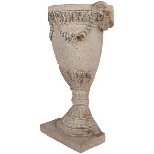 Clayre & Eef Vaso da parete 29x11x44 cm beige-marrone