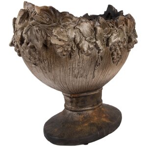 Clayre & Eef Vaso per fiori Marrone Beige 54x34x43 cm