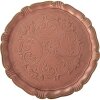 Clayre & Eef Piatto per torte Rosa Oro 32x15 cm