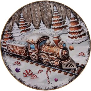 Clayre & Eef Piatto per torte Ø 29x10 cm...