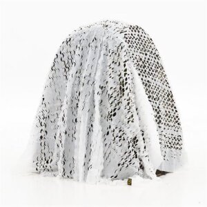 Rete Mimetica 3D Foglie Buteo Photo Gear Camo Neve 2,4x3 m