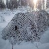 Rete Mimetica 3D Foglie Buteo Photo Gear Camo Neve 2,4x3 m