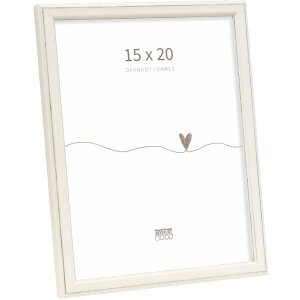Cornice per foto Deknudt S236F1 Bianca 15x20 cm