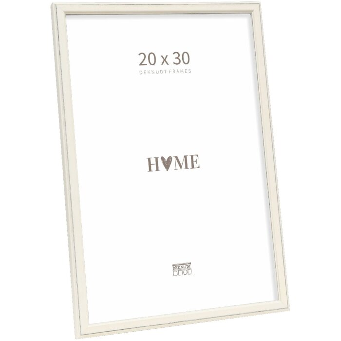 Cornice per foto Deknudt S236F1 Bianca 20x30 cm in legno