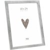 Cornice per foto in legno Deknudt S243D antiksilber 18x24 cm