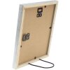 Cornice per foto in legno Deknudt S243D Antiksilber 30x40 cm