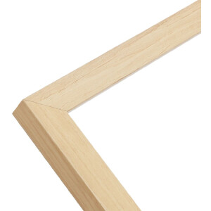 Cornice per foto in legno Deknudt S243D Natur 13x18 cm