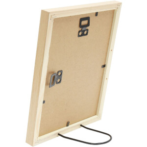 Cornice per foto in legno Deknudt S243D Natur 13x18 cm