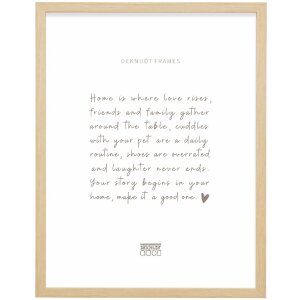 Cornice per foto in legno Deknudt S243H1 Natur 18x24 cm