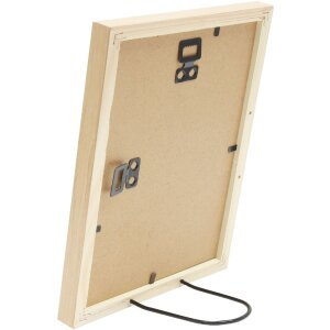 Cornice per foto in legno Deknudt S243H1 natura 30x40 cm