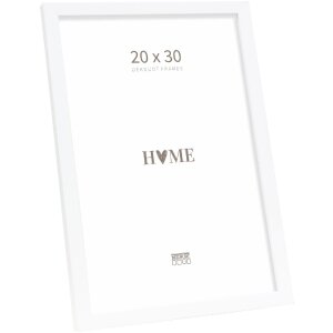 Cornice per foto in legno Deknudt S243D Bianco 20x30 cm