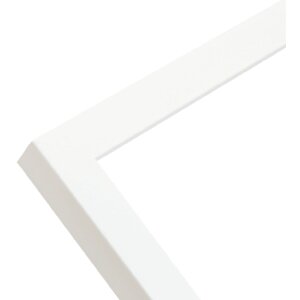 Cornice per foto in legno Deknudt S243D Bianco 20x30 cm