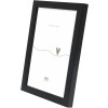 Cornice per foto in legno Deknudt S243K2 Nero 10x10 cm