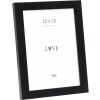 Cornice per foto in legno Deknudt S243K2 Nero 10x15 cm