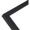 Cornice per foto in legno Deknudt S243K2 Nero 10x15 cm