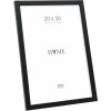 Cornice per foto in legno Deknudt S243K2 Nera 20x30 cm