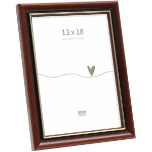 Cornice per foto in legno Deknudt S407H2 13x18 cm