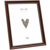 Cornice per foto in legno Deknudt S407H2 18x24 cm Marrone