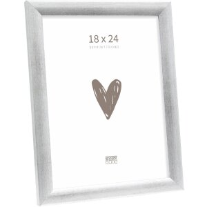 Cornice per foto Deknudt S54SD3 18x24 cm Argento