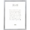 Cornice per foto Deknudt S54SD3 Argento 30x40 cm