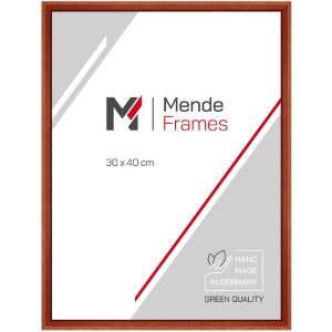 Cornice per foto in legno MendeFrames H011 Mogano 40x40...