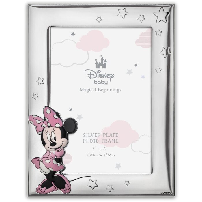 Cornice per foto ZEP Baby Minnie 1 10x15 cm argento lucido DI2205