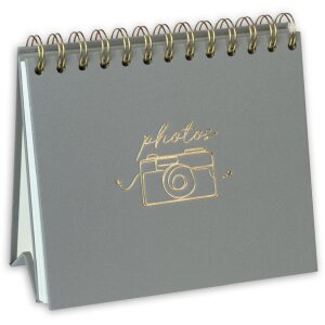 Album a spirale OLIVER grigio ZEP 13x19 cm 20 pagine con...