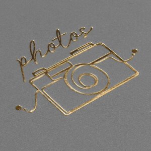 Album a spirale OLIVER grigio ZEP 13x19 cm 20 pagine con inserti adesivi