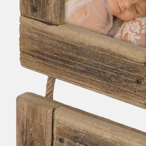 Cornice per foto ZEP Essence per 2 foto 10x10 cm Marrone...