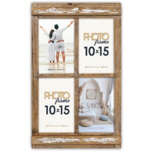 Cornice per foto in legno ZEP Bregenz 4 foto 10x15 cm...