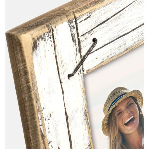 Cornice per foto ZEP HORN 13x18 cm bianca – Stile vintage