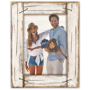 Cornice per foto in legno ZEP RE3968 HORN 15x20 cm bianco...