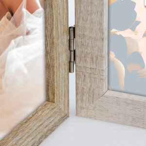 Cornice per foto in legno ZEP Trani 3 foto 10x15 cm...